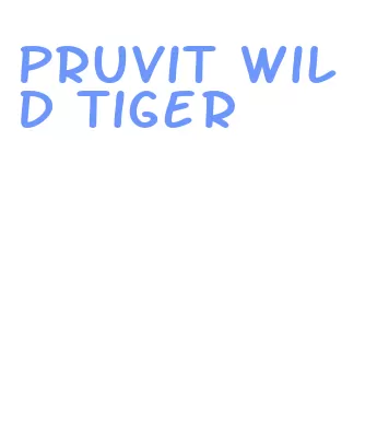 pruvit wild tiger