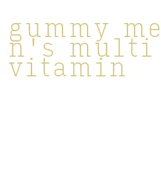 gummy men's multivitamin