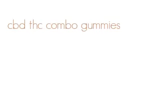 cbd thc combo gummies