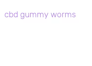 cbd gummy worms