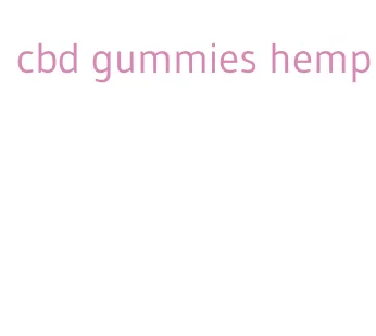 cbd gummies hemp