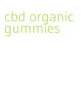 cbd organic gummies