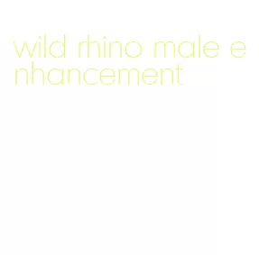 wild rhino male enhancement