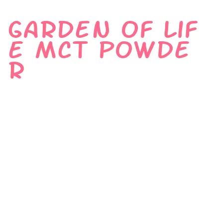 garden of life mct powder