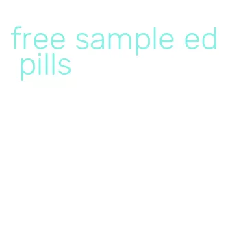 free sample ed pills