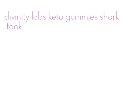 divinity labs keto gummies shark tank