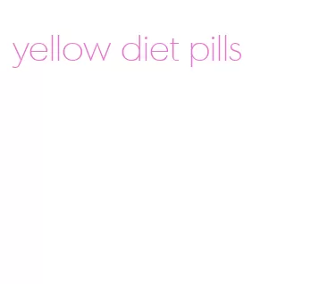 yellow diet pills