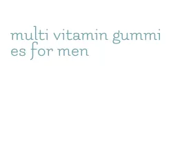 multi vitamin gummies for men