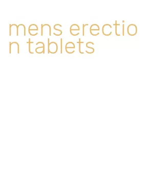 mens erection tablets