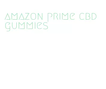 amazon prime cbd gummies