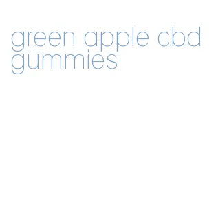 green apple cbd gummies