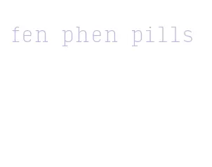 fen phen pills