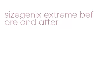 sizegenix extreme before and after