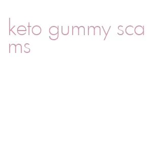 keto gummy scams