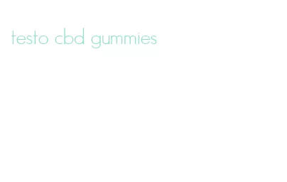 testo cbd gummies