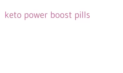 keto power boost pills