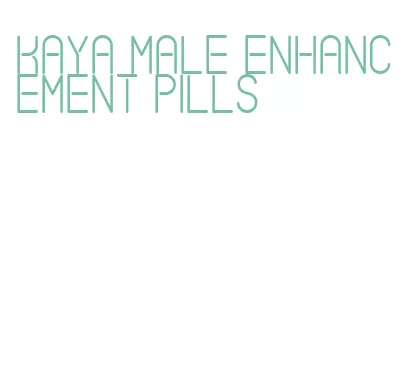 kaya male enhancement pills