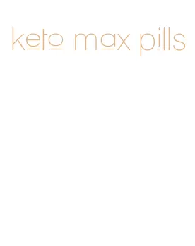 keto max pills