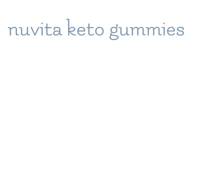 nuvita keto gummies