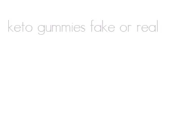 keto gummies fake or real