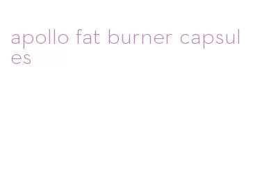 apollo fat burner capsules