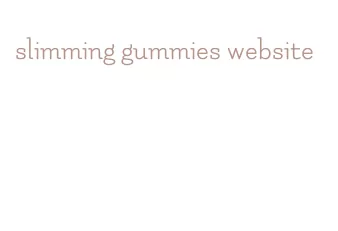 slimming gummies website