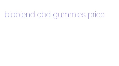 bioblend cbd gummies price