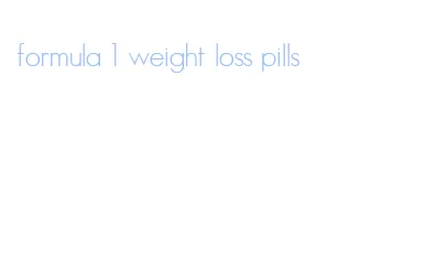 formula 1 weight loss pills