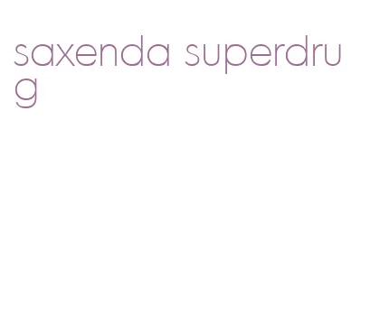 saxenda superdrug