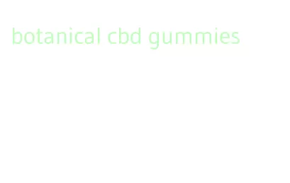 botanical cbd gummies