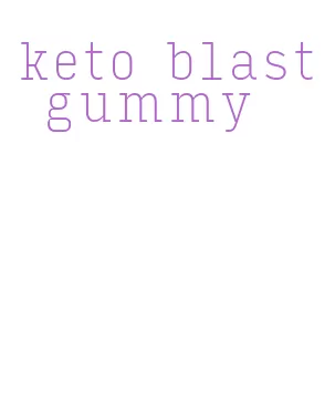 keto blast gummy