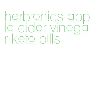 herbtonics apple cider vinegar keto pills