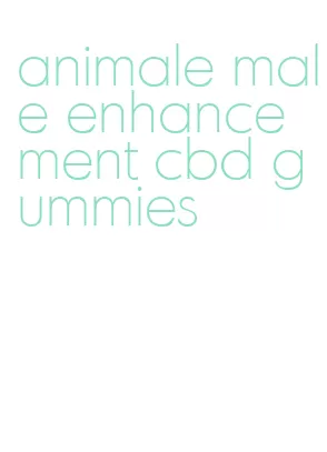 animale male enhancement cbd gummies