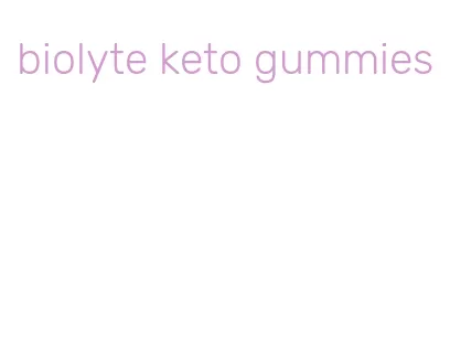 biolyte keto gummies