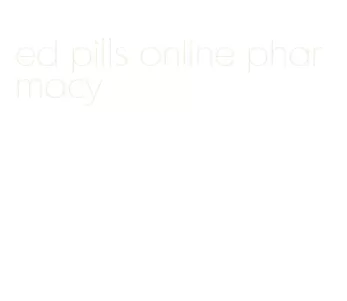 ed pills online pharmacy