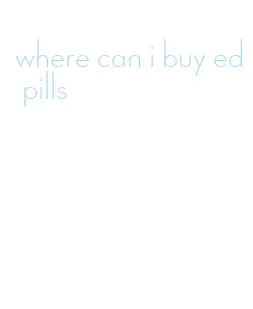 where can i buy ed pills