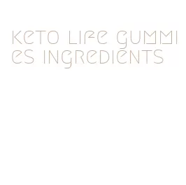 keto life gummies ingredients