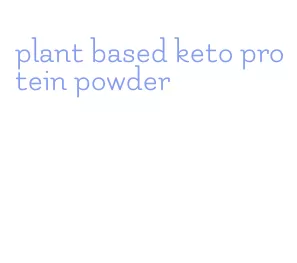 plant based keto protein powder