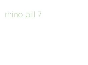 rhino pill 7