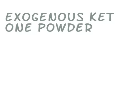 exogenous ketone powder