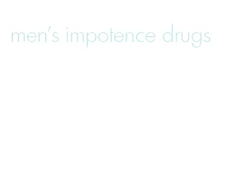 men's impotence drugs