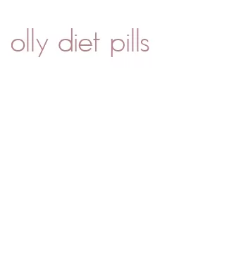 olly diet pills