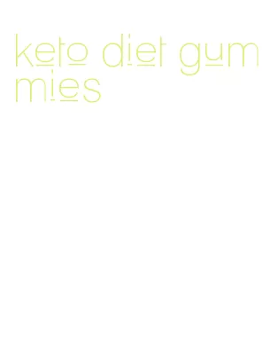 keto diet gummies