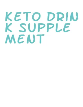 keto drink supplement