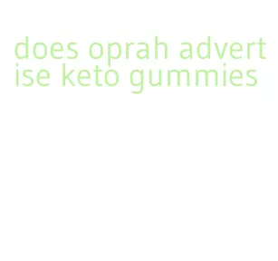 does oprah advertise keto gummies