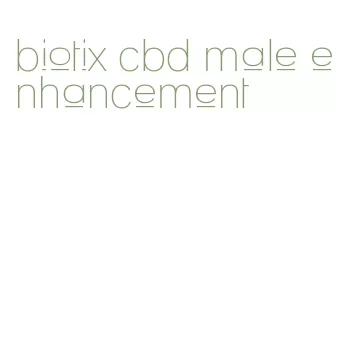 biotix cbd male enhancement