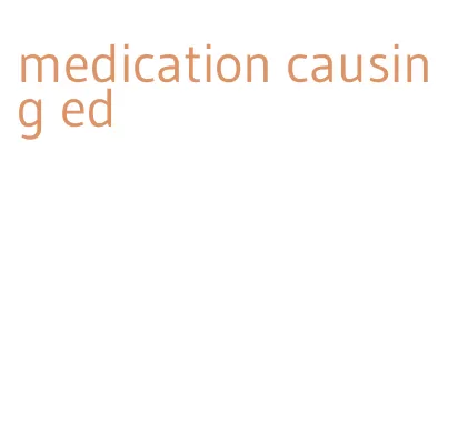 medication causing ed