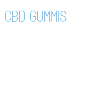 cbd gummis