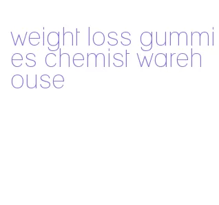 weight loss gummies chemist warehouse