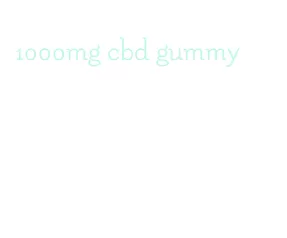 1000mg cbd gummy